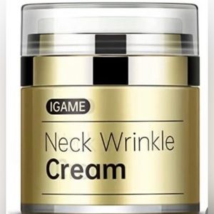 Neck Wrinkle Cream Gold P006 Firming Anti Aging Moisturizer Vitamin E 1.7 OZ New